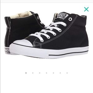 Chuck Taylor All Star Street Core Canvas Mid Black